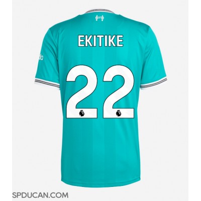 Muški Nogometni Dres Liverpool Hugo Ekitike #22 Rezervni 2025-26 Kratak Rukav Muški Nogometni Dres Liverpool Hugo Ekitike #22 Rezervni 2025-26 Kratak Rukav